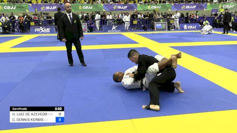 HUGO LUIZ DE AZEVEDO vs CHRISTOPHER DENNIS KERBIS 2024 Brasileiro Jiu-Jitsu IBJJF