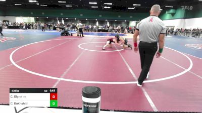 106 lbs Consi Of 64 #2 - Cole Glynn, NH vs Clif Bakhsh, DE