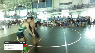 190 lbs Consi Of 8 #2 - Gabriel Durazo, No Mercy WC vs Max Topete, Topete Bros