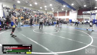 106 lbs Quarterfinal - Hunter Jauregui, Fountain Valley vs Dylan Axe, Edison