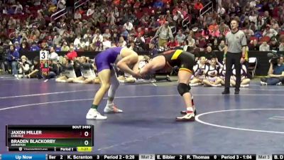 3A-145 lbs Semifinal - Braden Blackorby, Johnston vs Jaxon Miller, Carlisle