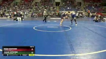 220 lbs Round 1 - Shane Nitschke, #3 South Border vs Ryan Stafford, Central Cass
