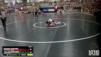 Girls 165 lbs Cons. Round 1 - Rebecca Deyo, Knoxville Catholic (Girls) vs Jade Lenhart, Coffee County High School (Girls)