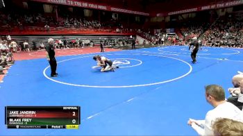 106 lbs D2/d3 - Semi-finals (sat 10:00am.) - Jake Jandrin, Luxemburg-Casco vs Blake Frey, Evansville