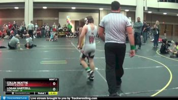 101 lbs Semis (4 Team) - Logan Hartzell, Steel Valley vs Collin Beattie, Armory Athletics