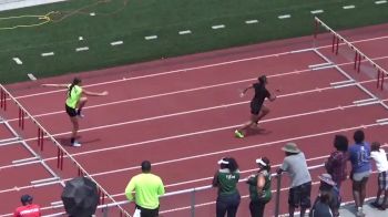 Girls' 100m Hurdles, Heat 3