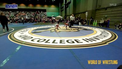 60 lbs Consolation - Mia Dominguez, Crusader Wrestling vs Eliza Tau`a, Nakamura Wrestling