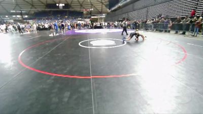 110 lbs Champ. Round 2 - Waylnn Hardwick, Prometheus Wrestling Club vs Owen McLean, Deer Park Ironman Wrestling Club