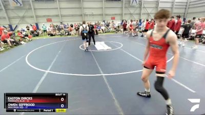 145 lbs Placement Matches (8 Team) - Austin West, Minnesota Blue vs Daniel Heiser, Wisconsin Red