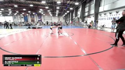 68 lbs Rd# 8- 12:30pm Saturday Final Pool - Grady Glowacki, Crass Trained vs Eli Bechtold, PA Silver