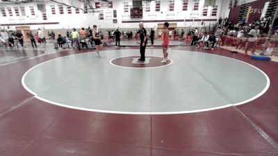 160 lbs 3rd Place - Barry Norman Jr, Blairstown Wrestling Club vs Cole Pangborn, Triumph Trained