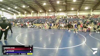 160 lbs Cons. Semi - Bronson Tobin, CA vs Christian Diaz, CA