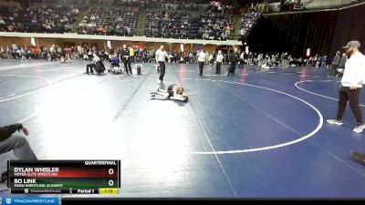 82 lbs Quarterfinal - Bo Link, Moen Wrestling Academy vs Dylan Whisler, Moyer Elite Wrestling