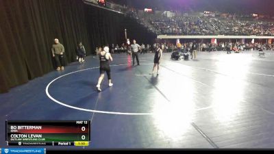 117 lbs Round 1 - Colton LeVan, Outlaw Wrestling Club vs Bo Bitterman, Iowa