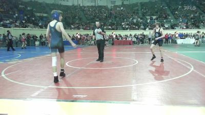 113 lbs Round Of 32 - Hayes McNeill, Deer Creek Middle School vs Caleb Davis, Marlow Outlaws