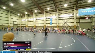 80 lbs Round 2 (6 Team) - Jre Whitford, UTAH vs Keller Watt, Montana, MT