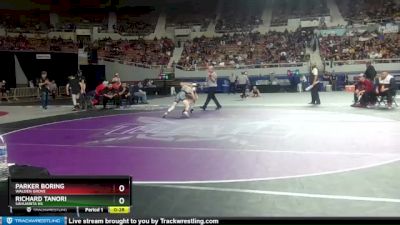 D3-106 lbs Cons. Round 3 - Parker Boring, Walden Grove vs Richard Tanori, Sahuarita Hs