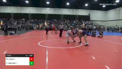 170 lbs Prelims - Matthew Lochli, VA vs Carson Manville, PA