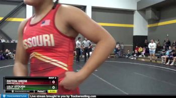 142 lbs Semis (4 Team) - Mckenzie Tollefson, FEWTeamIowa vs Amitria Mcnack, Missouri Gold