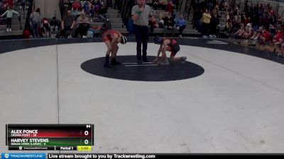 84 lbs Round 1 (4 Team) - Alex Ponce, Crown Point vs Harvey Stevens, Indian Creek (large)