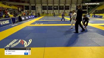 MARIO GAETANO vs BRENO LIMA 2019 Pan Kids Jiu-Jitsu IBJJF Championship