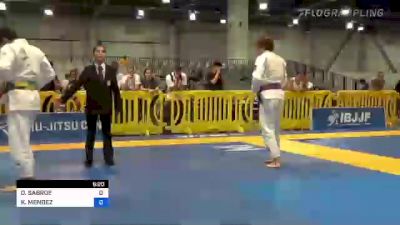 OWEN SABROE vs KEVIN MENDEZ 2022 American National IBJJF Jiu-Jitsu Championship