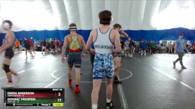 120 lbs Round 7 (8 Team) - Dominic Prosperi, 330 Lab vs Owen Anderson, Team Gotcha