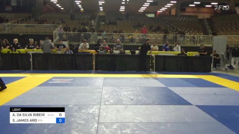 ADAIR DA SILVA RIBEIRO JUNIOR vs STEVEN JAMES ARD 2024 Pan Jiu Jitsu IBJJF Championship