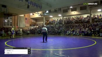 285 lbs Cory Daniel, UNC vs Carter Isley, UNI