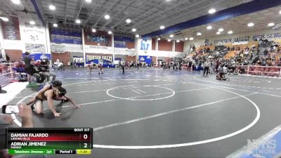 113 lbs Quarterfinal - Adrian Jimenez, Marina vs Damian Fajardo, Laguna Hills