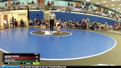 102 lbs Semis (4 Team) - River Lilly, Franklin Community vs Jacoby Moore, Hobart