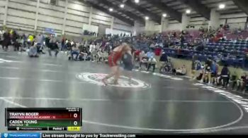 265 lbs Round 2 (4 Team) - Caden Young, Utah Gold vs Trayvn Boger, Sanderson Wrestling Academy