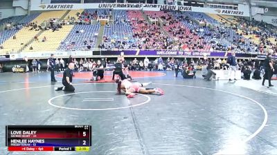 170 lbs Semis & 3rd Wb (16 Team) - Henlee Haynes, Presbyterian vs Love Daley, Sacred Heart