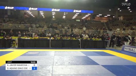KEVIN JAVIER MAHECHA vs DANIEL AQUINO DINIZ COELHO SANTO 2024 Pan Jiu Jitsu IBJJF Championship