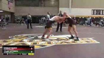 157 lbs 1st Place Match - Stanley Bleich, Baldwin Wallace vs Tyler Wittreich, Baldwin Wallace