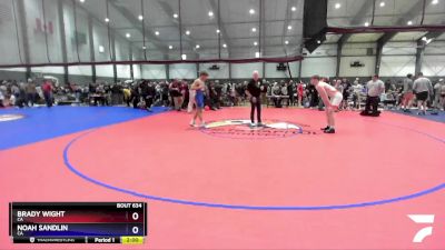 175 lbs Cons. Semi - Brady Wight, CA vs Noah Sandlin, CA