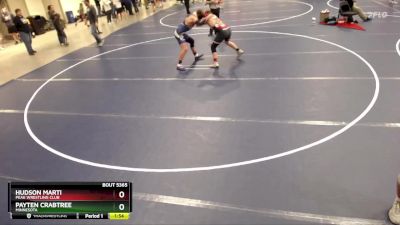 187 lbs Cons. Round 3 - Payten Crabtree, Minnesota vs Hudson Marti, Peak Wrestling Club