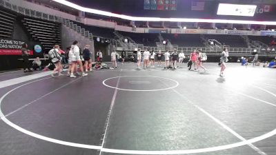 100 lbs Semifinal - Bristol Norris, Redskins Wrestling Club vs Jasmine Anderson, Charlie's Angels Outlaws