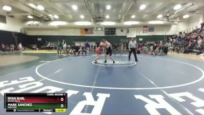 215 lbs Cons. Round 1 - Mark Sanchez, Shelton vs Ryan Babl, Black Hills