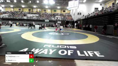 138 lbs Consi Of 16 #1 - Adam Feldman, Cape Henry vs Sean Brett, Springside Chesnut Hill Academy