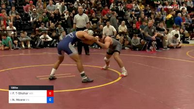 138lbs Semifinal: Frankie Tal-Shahar, American Heritage vs Nick Moore, St. Paris Graham