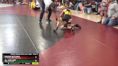 SPW-8 lbs Semifinal - Mason Ketchen, VS Vikings Wrestling Club vs Eli Wieland, Indee Mat Club