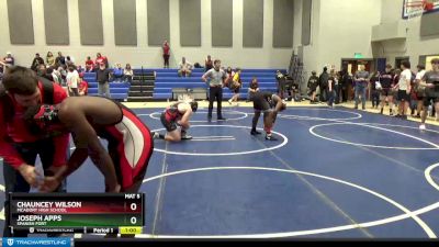 170 lbs Cons. Round 2 - Chauncey Wilson, McAdory High School vs Joseph Apps, Spanish Fort