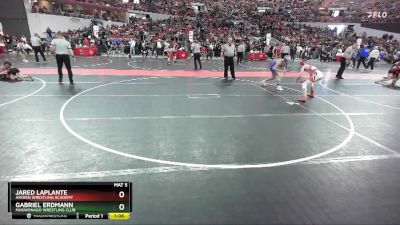 125 lbs Quarterfinal - Jared LaPlante, Askren Wrestling Academy vs Gabriel Erdmann, Mukwonago Wrestling Club