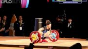 Caitlin Hogan (USA) Snatches 83kg At 2017 IWF Worlds