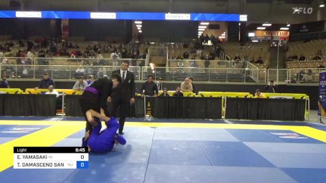 ENZO YAMASAKI vs TARCISIO DAMASCENO SANTOS 2024 Pan Jiu Jitsu IBJJF Championship