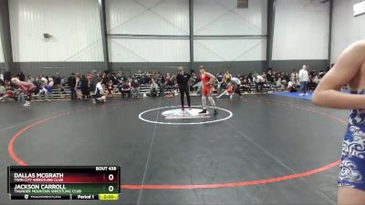 119 lbs Semifinal - Dallas McGrath, Twin City Wrestling Club vs Jackson Carroll, Thunder Mountain Wrestling Club