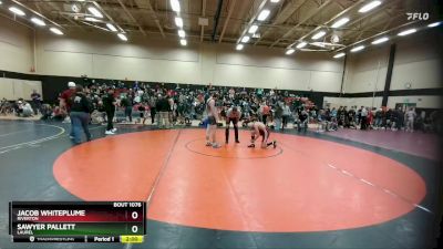 132C Round 2 - Jacob Whiteplume, Riverton vs Sawyer Pallett, Laurel