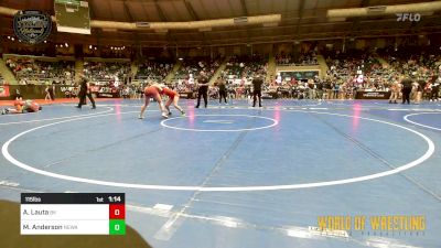 115 lbs Quarterfinal - Alexis Lauta, Bad Karma vs Mia Anderson, Nebraska Wrestling Academy