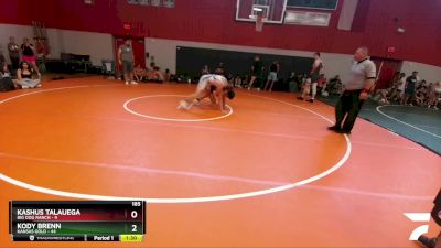 185 lbs Round 5 (8 Team) - Kody Brenn, Kansas Gold vs Kashus Talauega, Big Dog Ranch